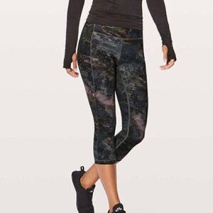 LULULEMON Radiant Multi Speed Up Crop Leggings - 6